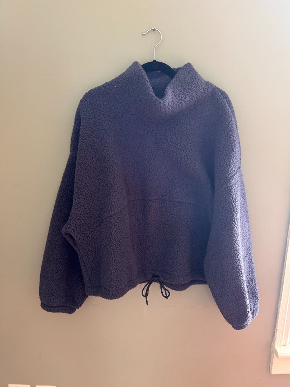 Old Navy blue fleece pullover XL Navy blue